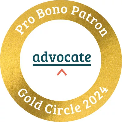 Advocate - Pro Bono Patron - Gold Circle 2024